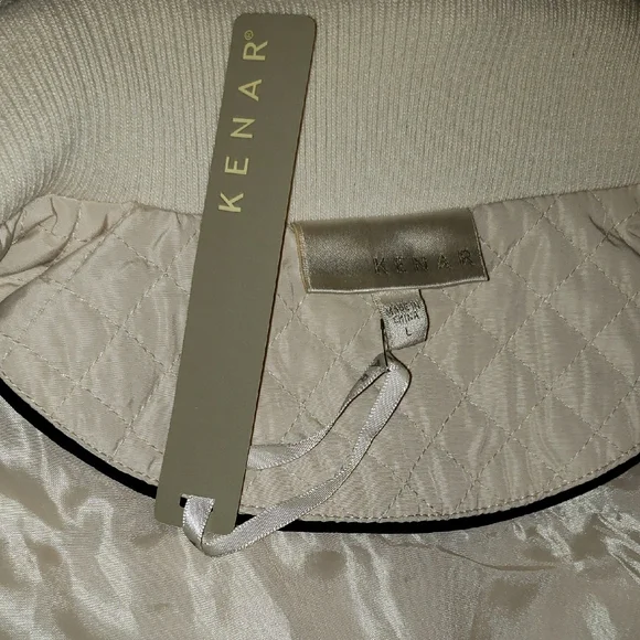 Kenar NEW Women's L Quilted Vest Zip Front NWT - Picture 9 of 16